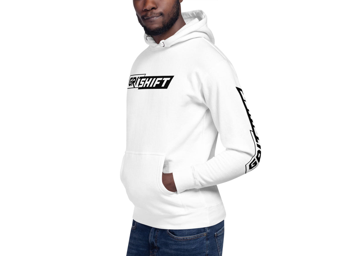 GritShift Unisex Hoodie Black Logo