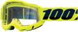 100% Accuri 2 Goggles - Fluo Yellow - Clear 50013-00003 - Electrek Moto