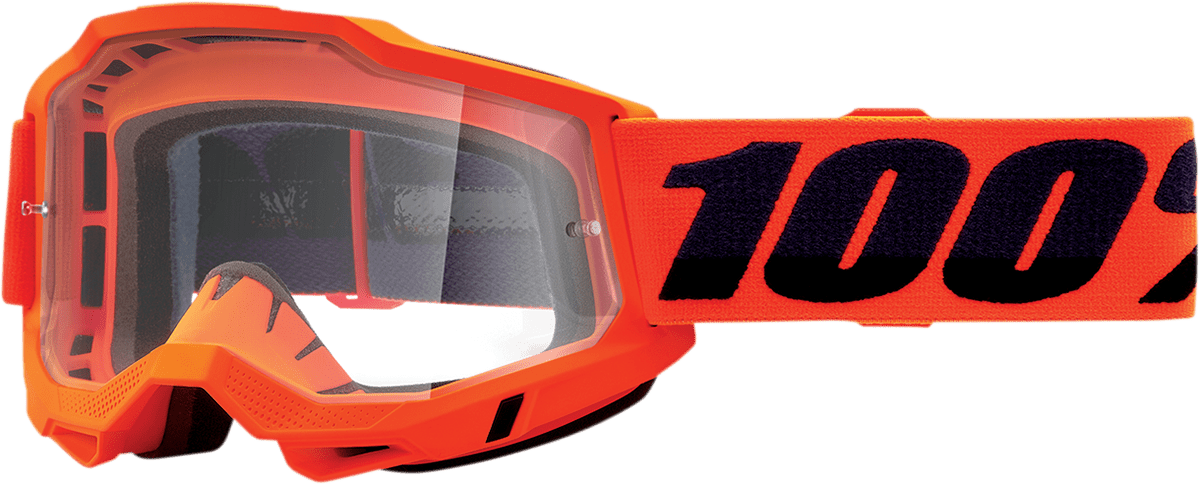 100 goggles orange 100% Accuri 2 Goggles - Neon Orange