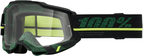 100% Accuri 2 Goggles - Overlord - Clear 50013-00011 - Electrek Moto