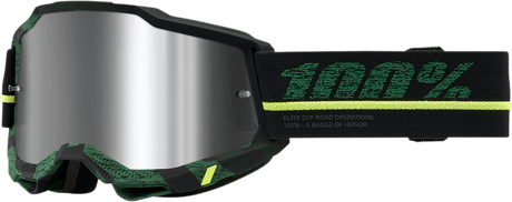 100% Accuri 2 Goggles - Overlord - Silver 50014-00011 - Electrek Moto