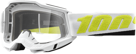 100% Accuri 2 Goggles - Peyote - Clear 50013-00012 - Electrek Moto