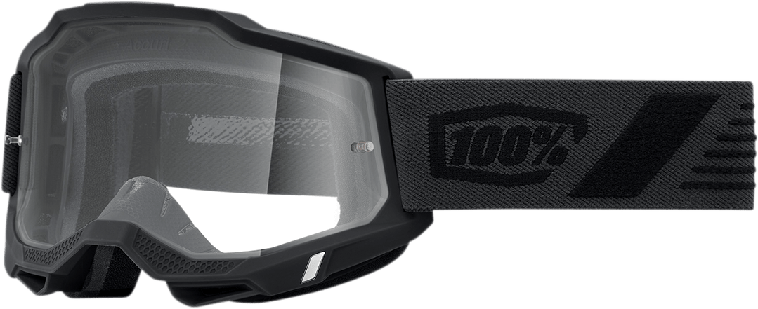 100% Accuri 2 Goggles - Scranton - Clear 50013-00018 - Electrek Moto