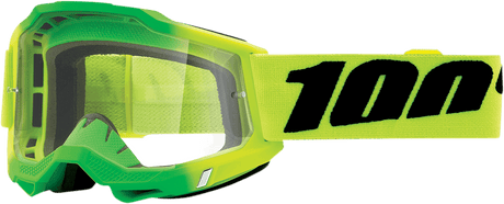 100% Accuri 2 Goggles - Travis - Clear 50221-101-14 - Electrek Moto