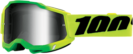 100% Accuri 2 Goggles - Travis - Silver Mirror 50221-252-14 - Electrek Moto