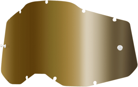 100% Accuri 2/Racecraft 2/Strata 2 Lens - True Gold 59078-00007 - Electrek Moto