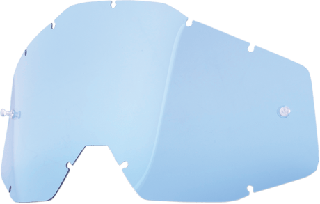 100% Accuri/Strata/Racecraft Lens - Blue 51001-002-02 - Electrek Moto