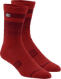 100% Advocate Socks - Cherry/Brick - Large/XL 24017-419-18 - Electrek Moto