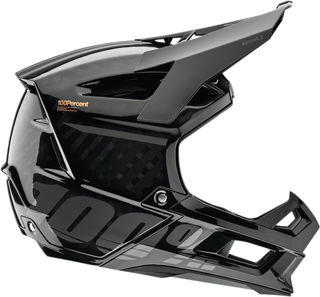 100% Aircraft 2 Helmet - Black - XL 80002-00004 - Electrek Moto