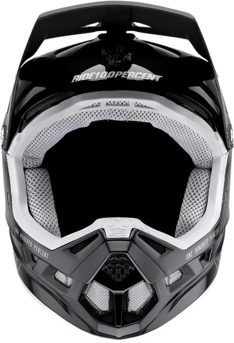 100% Aircraft Helmet - Silo - Black - Large 80001-00004 - Electrek Moto
