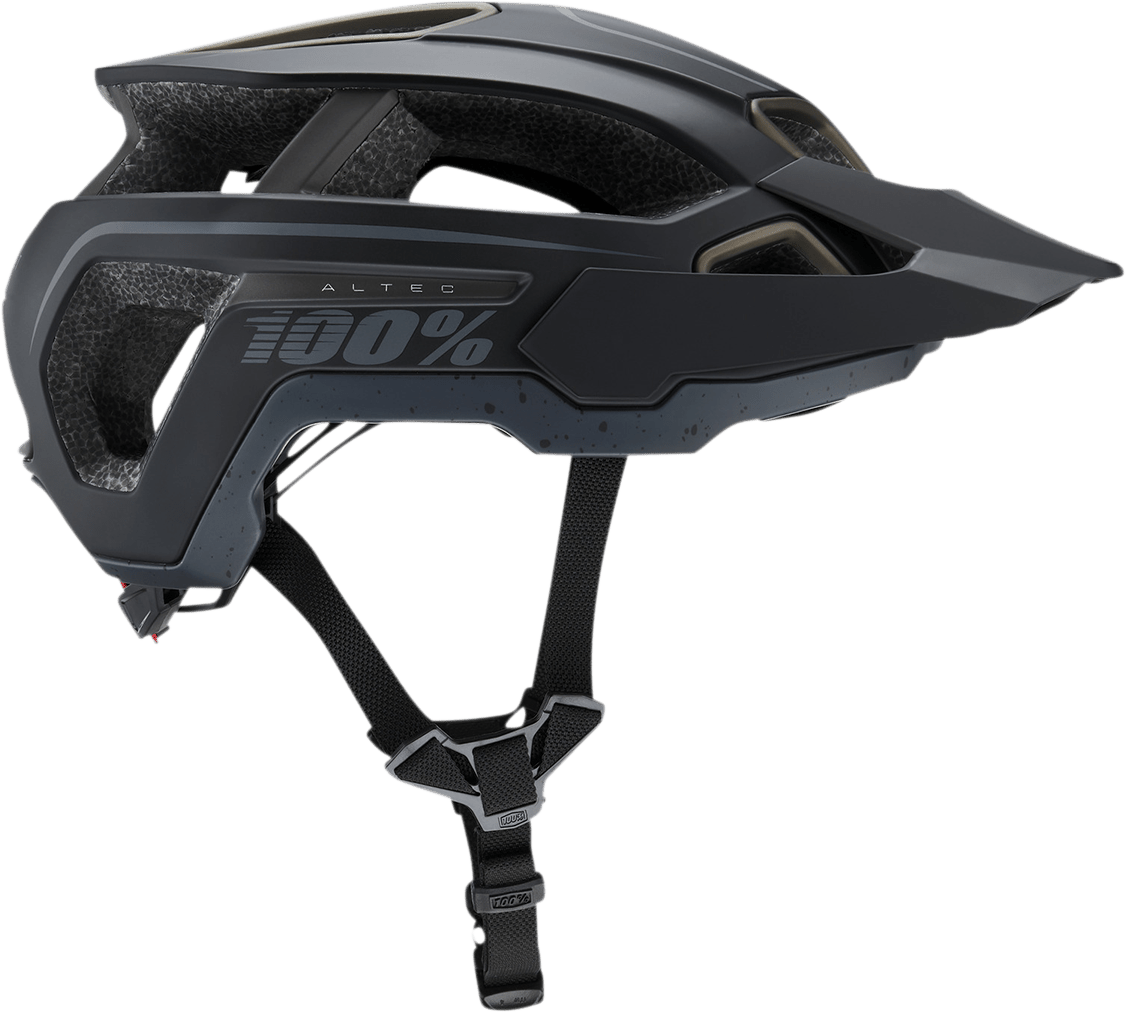 100% Altec Helmet - Fidlock - CPSC/CE - Black - L/XL 80004-00003 - Electrek Moto