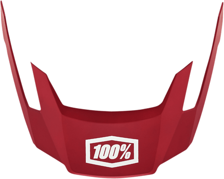 100% Altec Visor - Deep Red - S/M/L/XL 89025-00004 - Electrek Moto