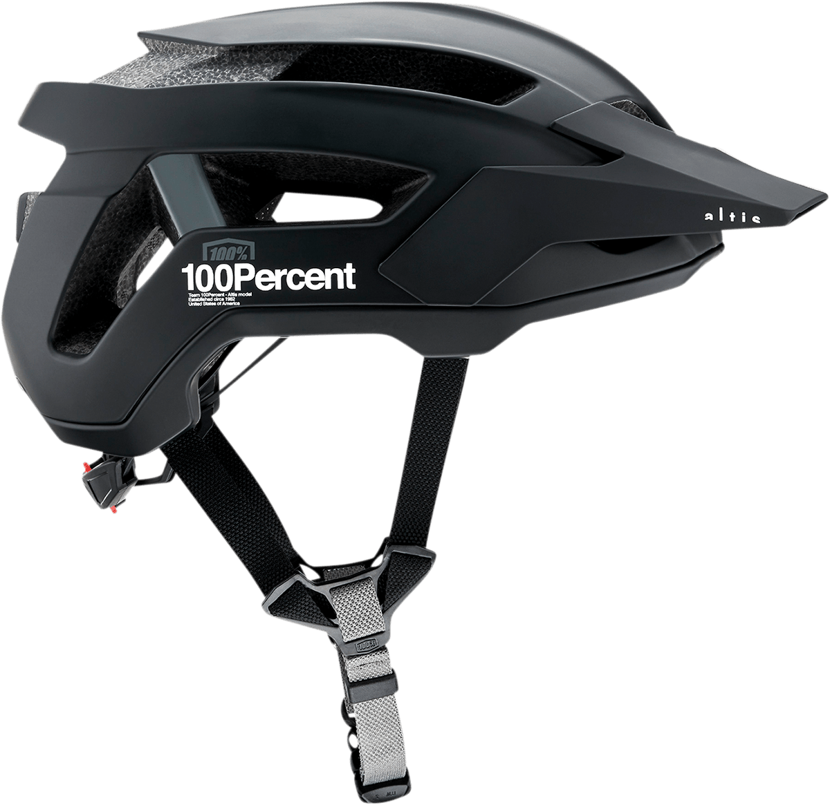 100% Altis Helmet - Black - L/XL 80006-00003 - Electrek Moto