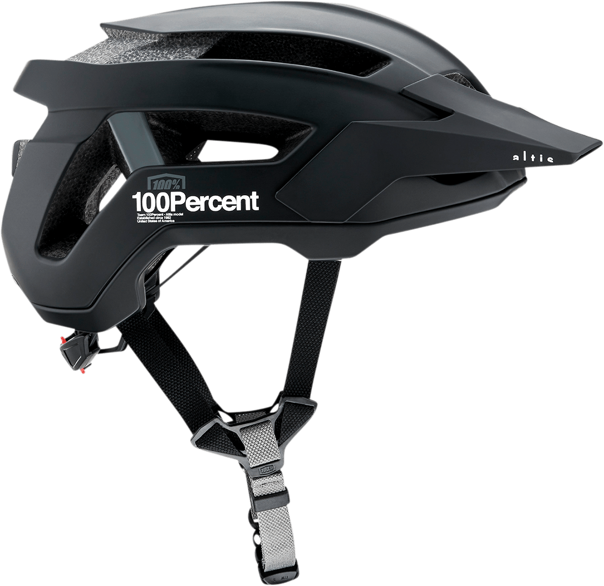 100% Altis Helmet - Black - S/M 80006-00002 - Electrek Moto