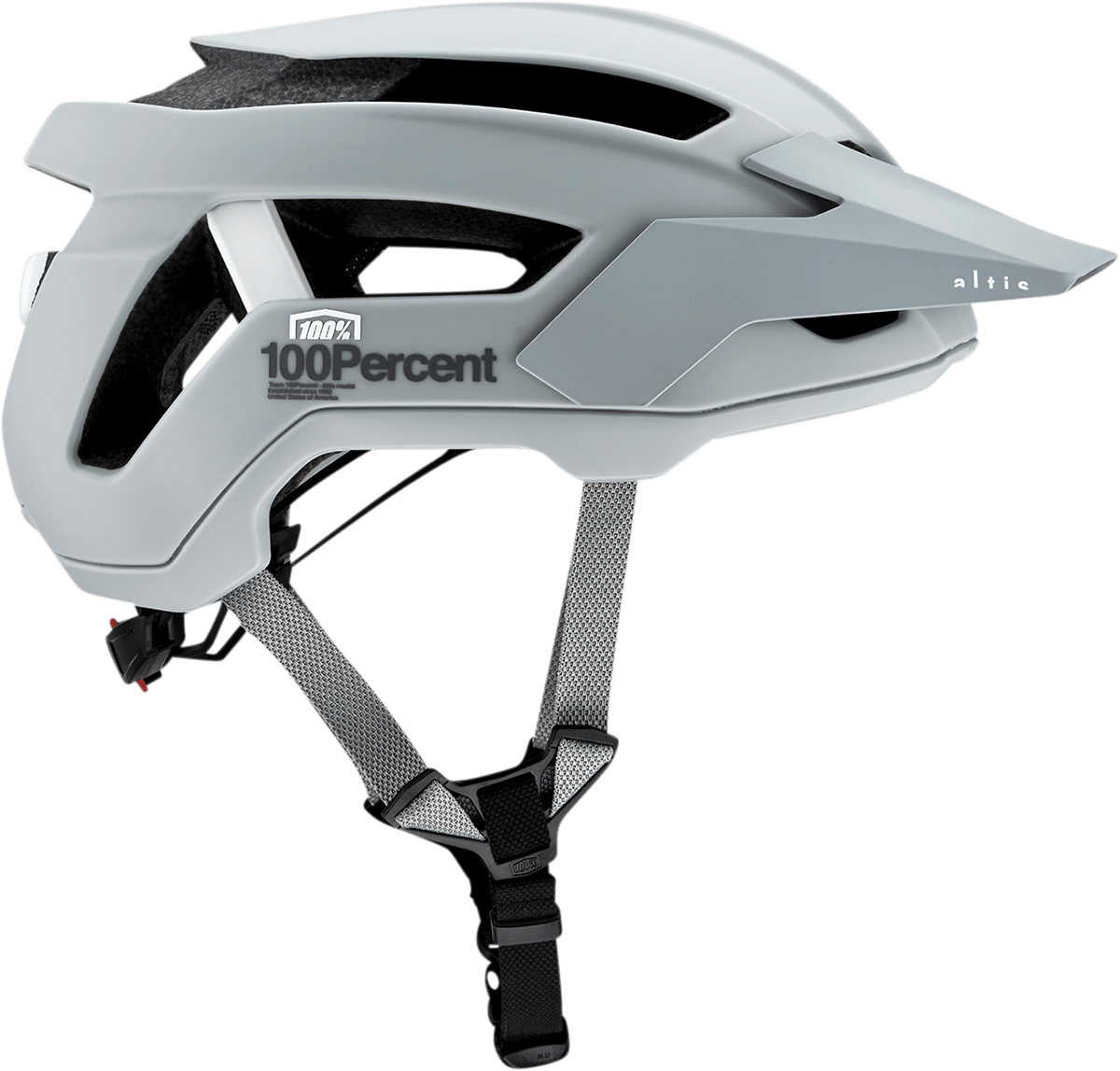 100% Altis Helmet - Gray - XS/S 80006-00007 - Electrek Moto