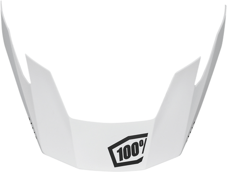 100% Altis Visor - White 89029-00005 - Electrek Moto