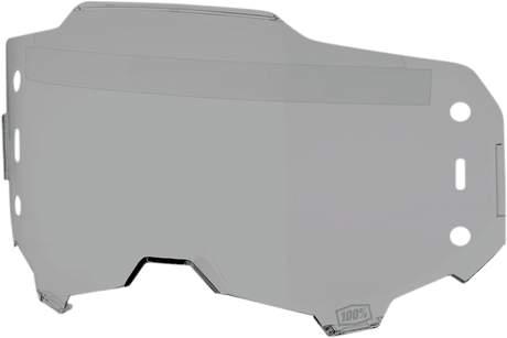 100% Armega Forecast Lens - Smoke 59063-00002 - Electrek Moto