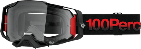 100% Armega Goggles - Tzar - Clear 50004-00014 - Electrek Moto