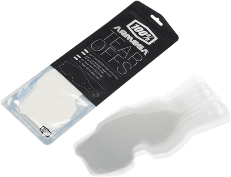 100% Armega Tear-Offs - 50 Pack 59057-00001 - Electrek Moto