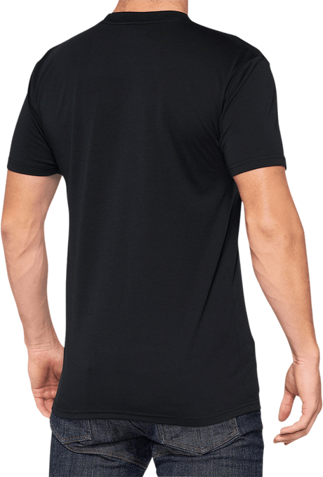 100% Athol Tech T-Shirt - Black - Large 35025-001-12 - Electrek Moto