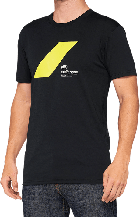 100% Athol Tech T-Shirt - Black - Small 35025-001-10 - Electrek Moto