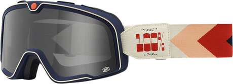 100% Barstow Goggles - Teluride - Smoke 50000-00007 - Electrek Moto
