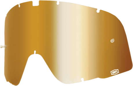 100% Barstow Lens - True Gold 59001-00003 - Electrek Moto