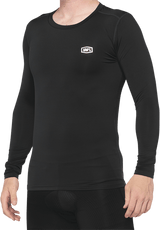 100% Basecamp Jersey - Long-Sleeve - Black - XL 40045-00003 - Electrek Moto