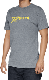 100% Bilto T-Shirt - Heather Gray - Large 32142-188-12 - Electrek Moto
