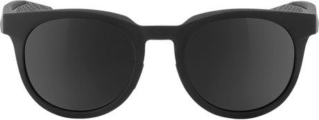 100% Campo Sunglasses - Matte Black - Smoke 61026-019-57 - Electrek Moto