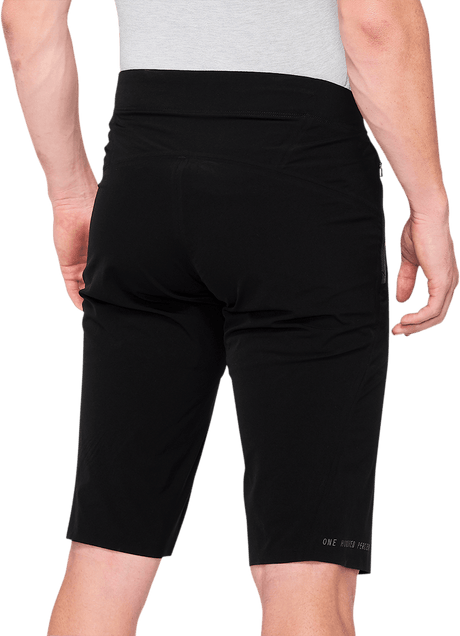 100% Celium Shorts - Black - US 36 40012-00004 - Electrek Moto