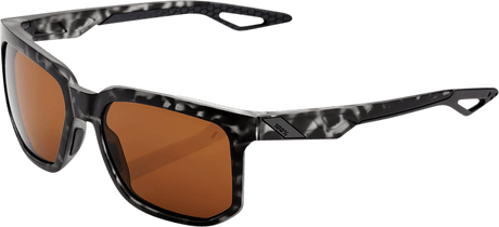 100% Centric Sunglasses - Black Havana - Bronze 61027-259-73 - Electrek Moto