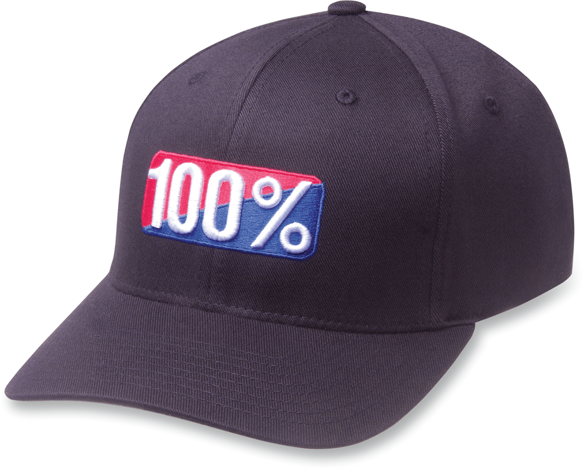 100% Classic Hat - Black - Large/XL 20043-00001 - Electrek Moto