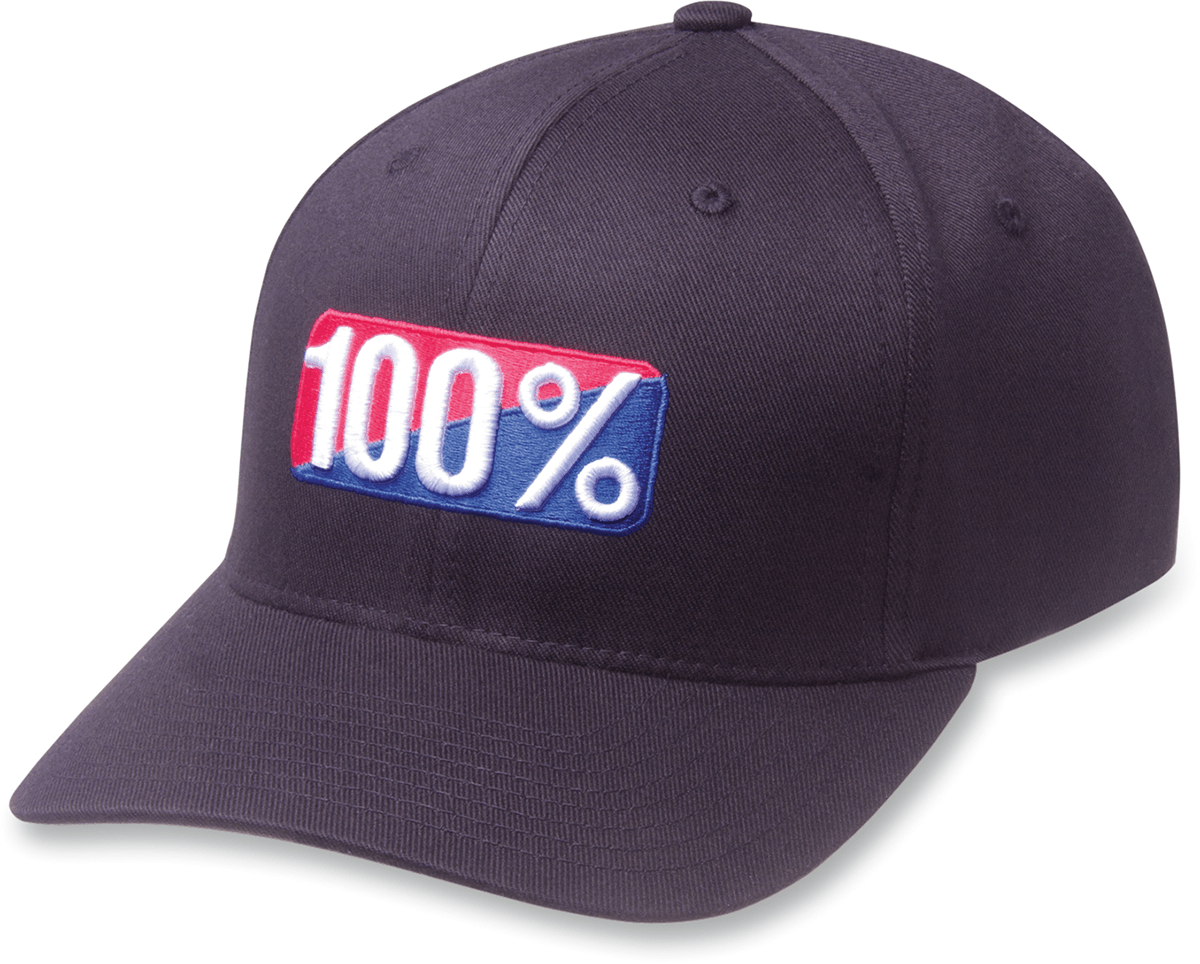 Classic Flexfit Black Hat - Unisex S/M Size, Textile Baseball Cap