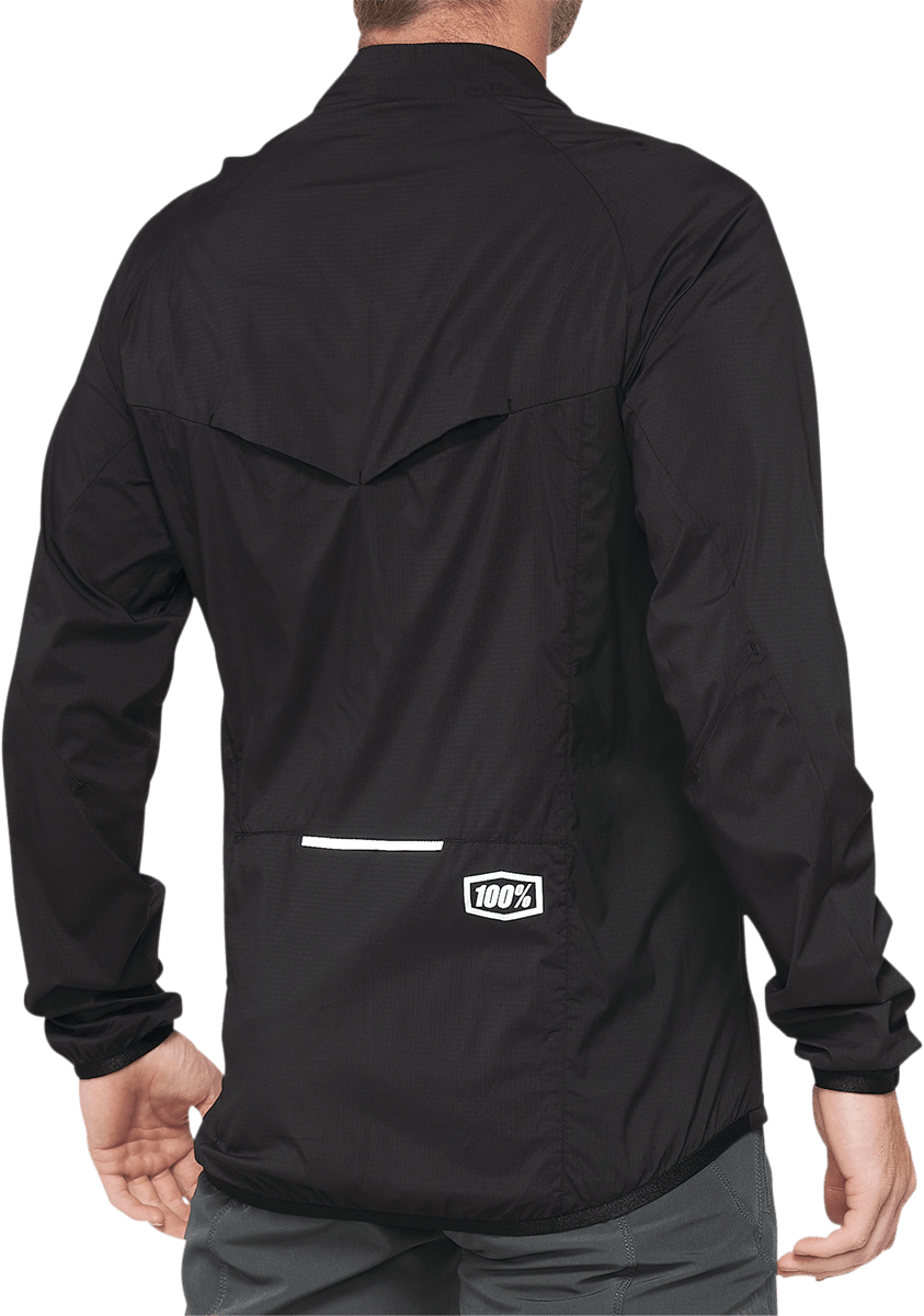 100% Corridor Jacket - Black - Medium 40042-00001 - Electrek Moto