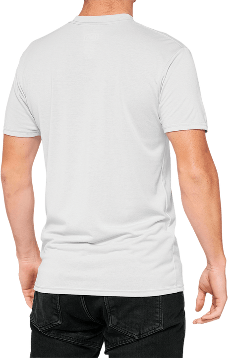 100% Cropped Tech T-Shirt - Vapor - Large 35026-404-12 - Electrek Moto