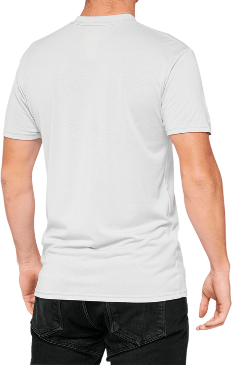 100% Cropped Tech T-Shirt - Vapor - Small 35026-404-10 - Electrek Moto