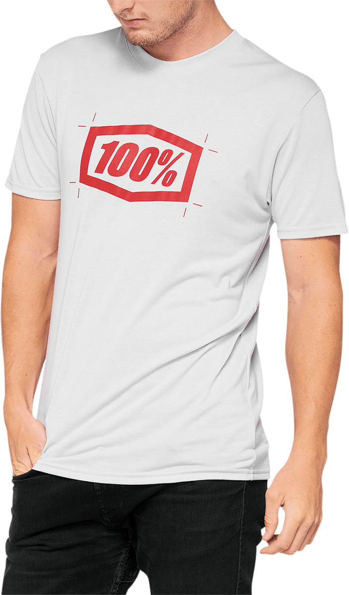 100% Cropped Tech T-Shirt - Vapor - Small 35026-404-10 - Electrek Moto