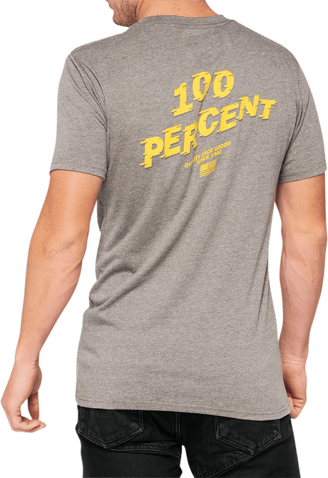 100% Dakota T-Shirt - Heather Gray - XL 32130-188-13 - Electrek Moto