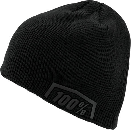 100% Essential Beanie - Black 20048-00000 - Electrek Moto