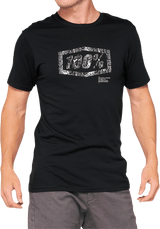 100% Essential T-Shirt - Black/Snake - 2XL 32016-462-14 - Electrek Moto