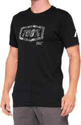 100% Essential T-Shirt - Black/Snake - 2XL 32016-462-14 - Electrek Moto