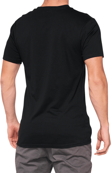 100% Essential T-Shirt - Black/Snake - XL 32016-462-13 - Electrek Moto