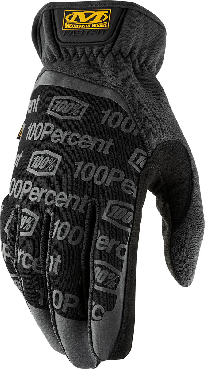 100% Fastfit? Gloves - Black - 2XL 100-MFF-05-012 - Electrek Moto