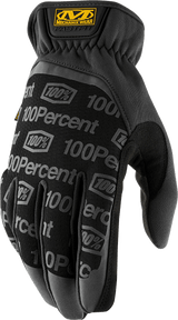 100% Fastfit? Gloves - Black - 2XL 100-MFF-05-012 - Electrek Moto