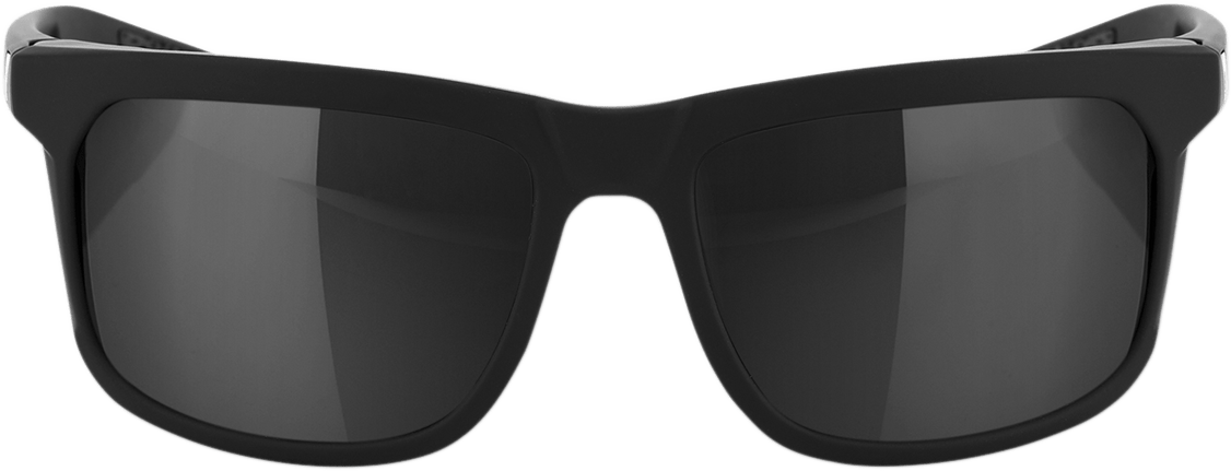 100% Hakan Sunglasses - Black - Gray PeakPolar 61036-100-47 - Electrek Moto