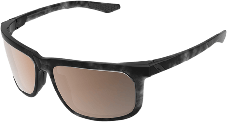 100% Hakan Sunglasses - Black Havana - Bronze 61036-259-73 - Electrek Moto