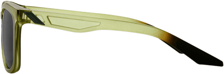 100% Hudson Sunglasses - Olive - Black Mirror 61028-296-61 - Electrek Moto