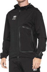 100% Hydromatic Jacket - Black - Large 40039-00002 - Electrek Moto