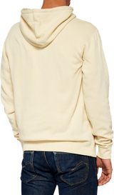 100% Icon Pullover Hoodie - Chalk - XL 20029-00008 - Electrek Moto